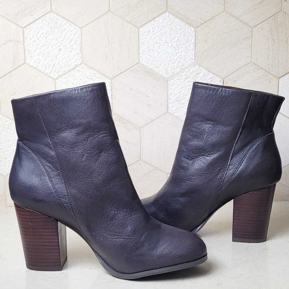 Sole Society Henley Leather Ankle Boots